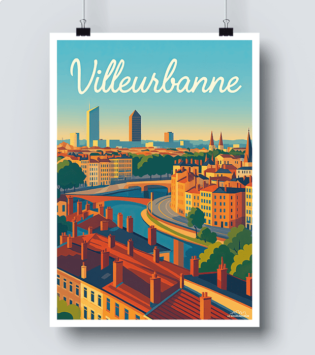 Affiche Villeurbanne