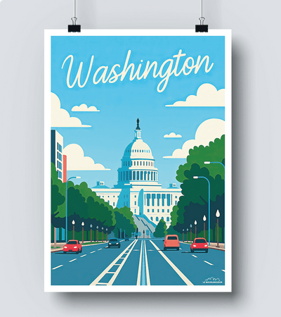 Affiche Washington