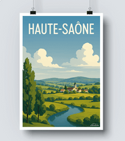 Affiche Haute Saône