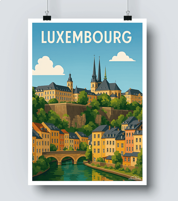 Affiche Luxembourg