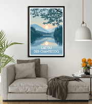 poster Lac du Der Chantecoq