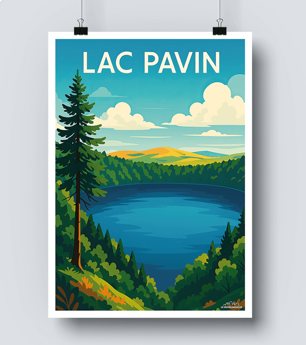Affiche Lac Pavin