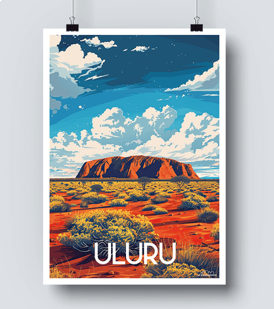 Affiche Uluru