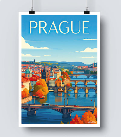 Affiche Prague