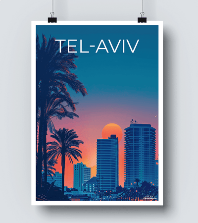 Affiche Tel Aviv