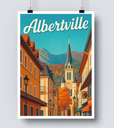 Affiche Albertville