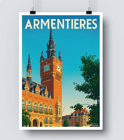 Affiche Armentières