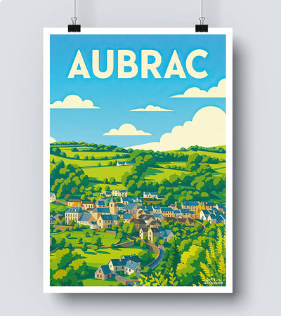 Affiche Aubrac