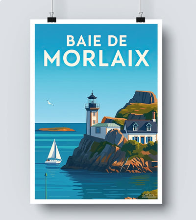 Affiche Baie de Morlaix