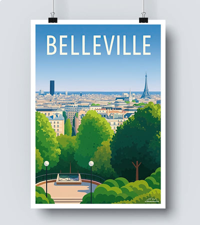 Affiche Belleville