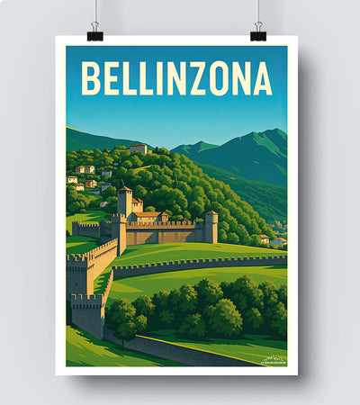 Affiche Bellinzona