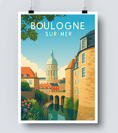 Affiche Boulogne sur Mer