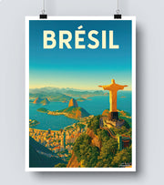 Affiche Brésil