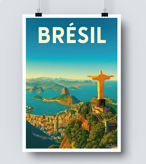Affiche Brésil