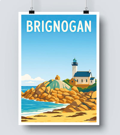 Affiche Brignogan