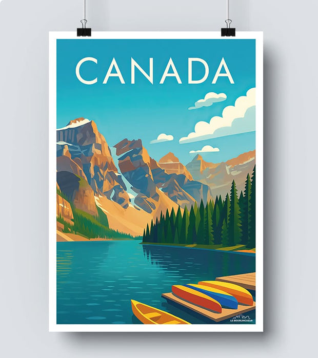 Affiche Vintage Canada