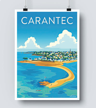 Affiche Carantec