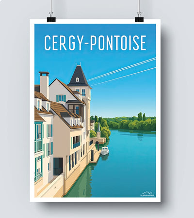 Affiche Cergy Pontoise