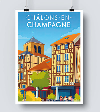 Affiche Châlons en Champagne