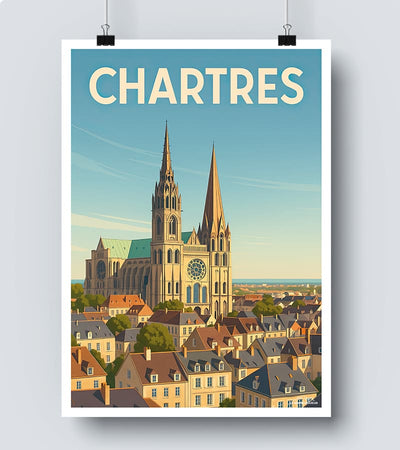 Affiche Chartres