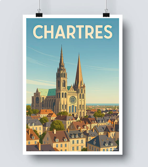 Affiche Chartres