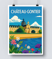Affiche Château Gontier