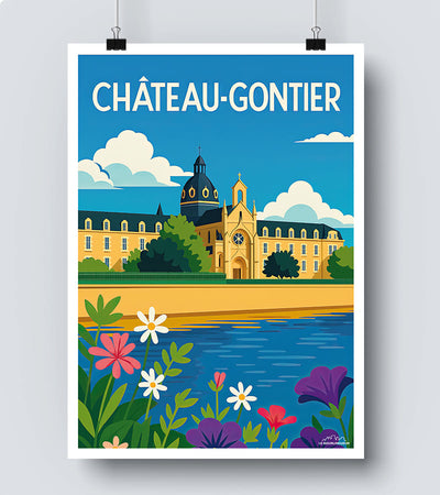 Affiche Château Gontier