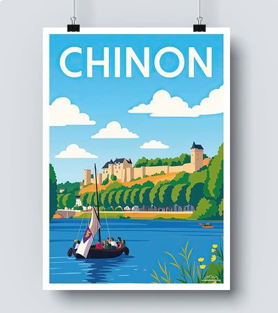 Affiche Chinon