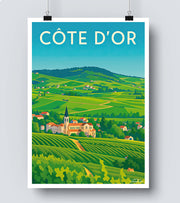 Affiche Côte d Or