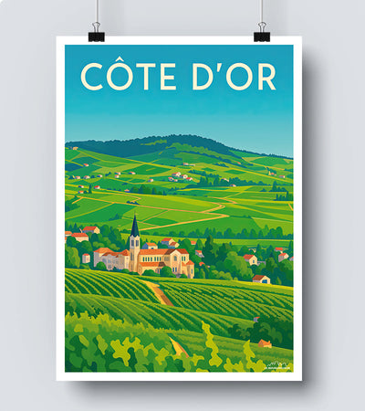 Affiche Côte d Or