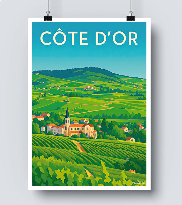 Affiche Côte d Or