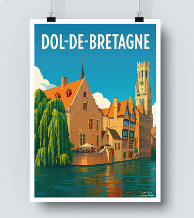 Affiche Dol de Bretagne