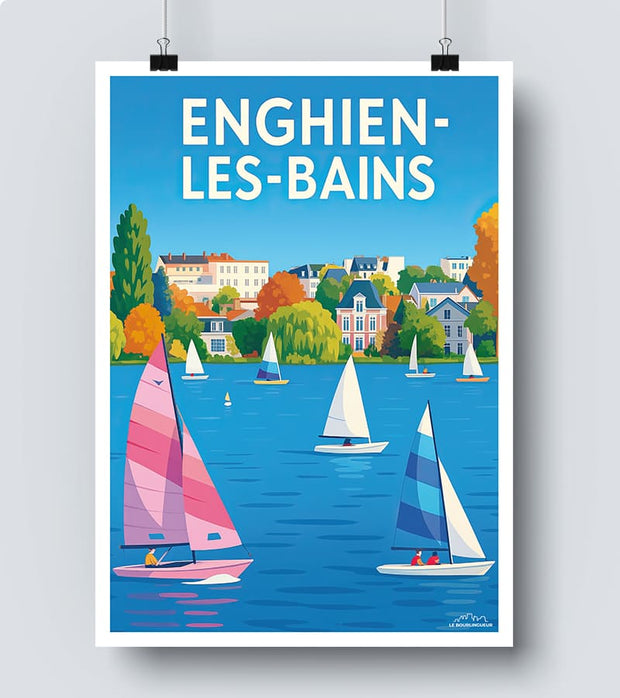 Affiche Enghien les Bains