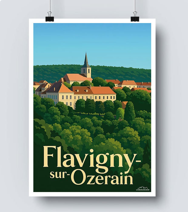 Affiche Flavigny sur Ozerain