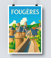 Affiche Fougères