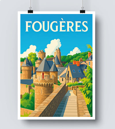 Affiche Fougères
