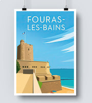 Affiche Fouras les Bains
