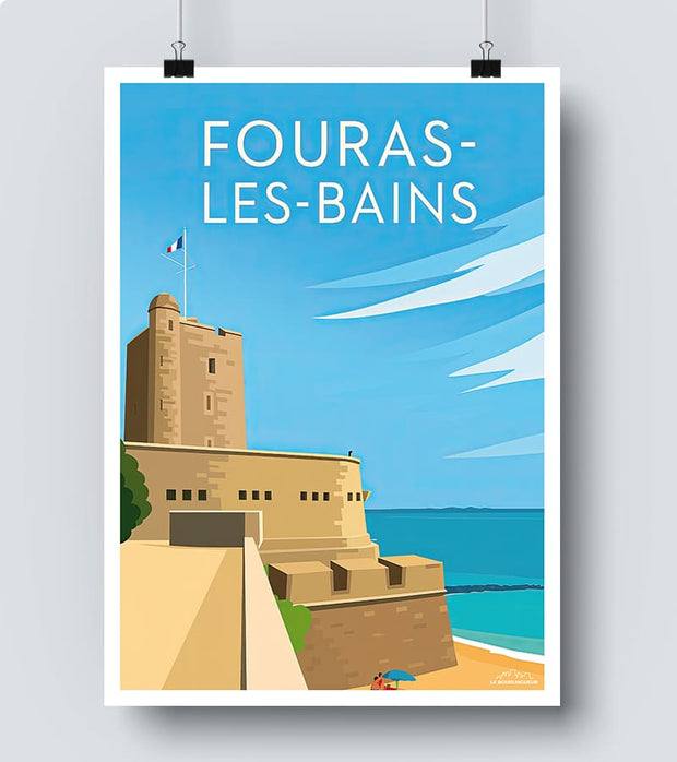 Affiche Fouras les Bains