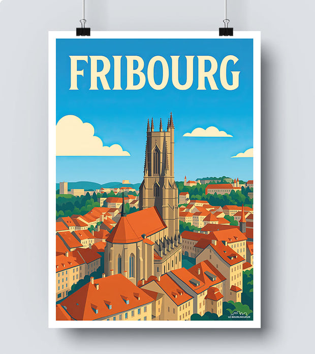 Affiche Fribourg 