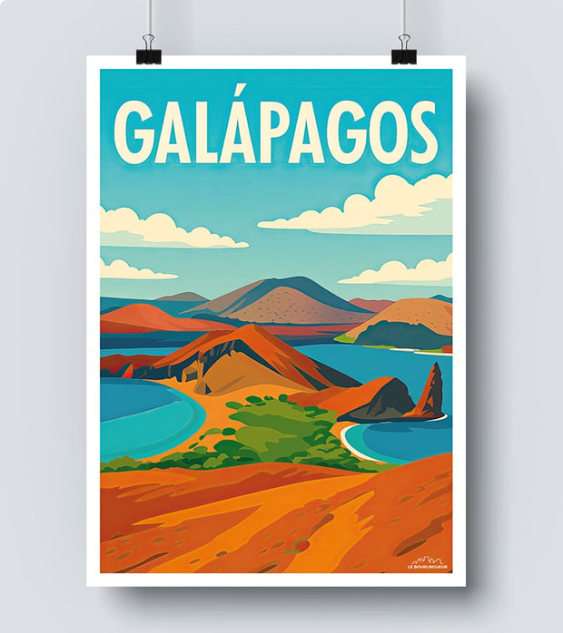 Affiche Galápagos