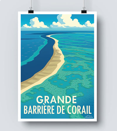 Affiche Grande barrière de corail