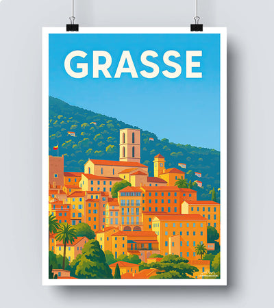 Affiche Grasse