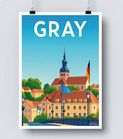 Affiche Gray