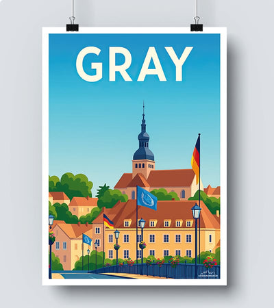 Affiche Gray