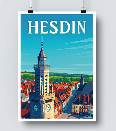 Affiche Hesdin 