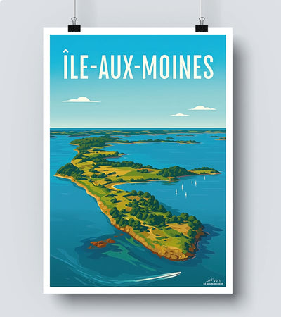 Affiche Île aux Moines