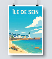 Affiche Île de Sein