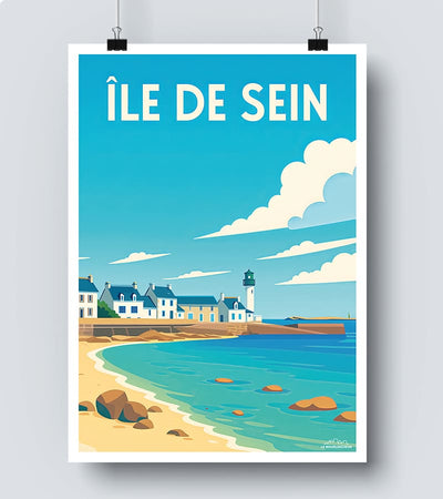 Affiche Île de Sein