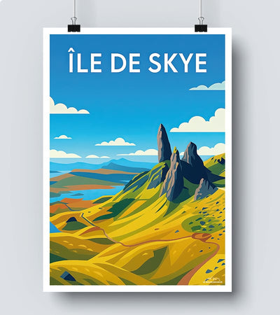 Affiche Île de Skye