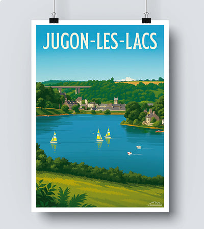 Affiche Jugon les Lacs
